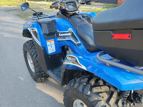 2015 Kawasaki KVF 750 Brute Force, синий, 1360000 рублей, вид 4