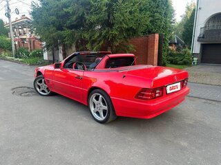 1992 Mercedes-Benz SL-Класс 500 IV (R129), красный, 4500000 рублей, вид 4