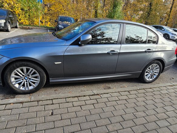 2008 BMW 3 серии 320i V (E90/E91/E92/E93) Рестайлинг, серый, 930000 рублей - вид 5