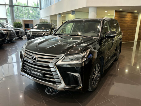 2017 Lexus LX 450d III Рестайлинг 2, чёрный, 7699000 рублей, вид 1