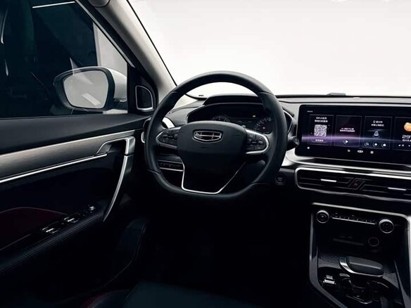 2022 Geely Binyue I Рестайлинг, белый, 1220000 рублей - вид 7