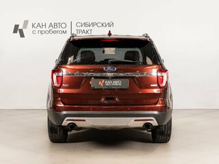 2016 Ford Explorer V Рестайлинг, красный, 2050000 рублей, вид 4