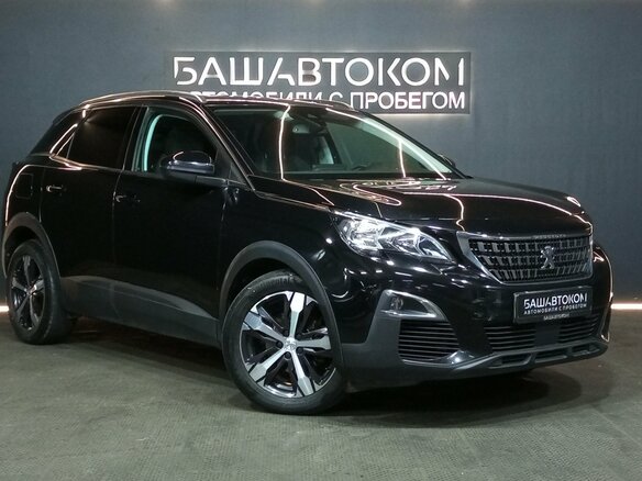2018 Peugeot 3008 II, чёрный, 1650000 рублей
