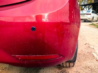 2014 Kia Rio 6-speed III, пурпурный, 1200000 рублей, вид 3