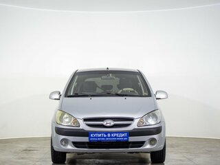 2007 Hyundai Getz I Рестайлинг, серебристый, 419000 рублей, вид 2