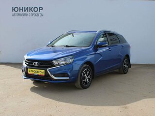 2020 Lada (ВАЗ) Vesta SW I, синий, 879000 рублей, вид 1