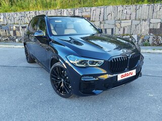 2020 BMW X5 40i IV (G05/G18), синий, 7600000 рублей, вид 2