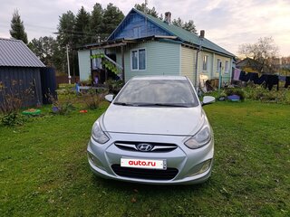2013 Hyundai Solaris I, серый, 715000 рублей, вид 1