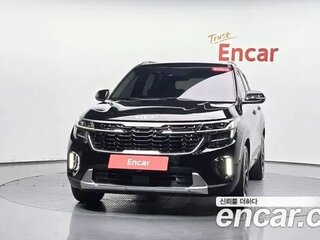 2022 Kia Seltos I Рестайлинг, чёрный, 2715000 рублей, вид 2