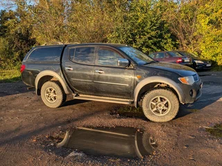 2008 Mitsubishi L200 IV, чёрный, 850000 рублей, вид 3