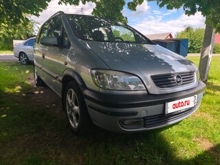 2002 Opel Zafira A, серый, 350000 рублей, вид 4