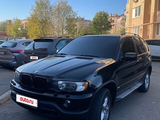 2003 BMW X5 3.0i I (E53), чёрный, 850000 рублей, вид 1