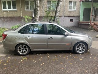 2019 Lada (ВАЗ) Granta I Рестайлинг, серый, 650000 рублей, вид 3