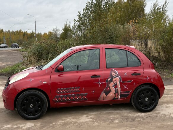 2007 Nissan Micra III (K12), пурпурный, 343000 рублей - вид 15