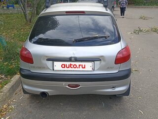 2001 Peugeot 206, серый, 120000 рублей, вид 2