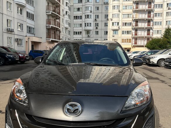 2012 Mazda 3 II (BL) Рестайлинг, серый, 685000 рублей - вид 1
