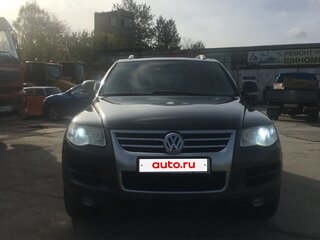 2007 Volkswagen Touareg I Рестайлинг, серый, 940000 рублей, вид 3
