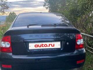 2008 Lada (ВАЗ) Priora I, чёрный, 210000 рублей, вид 2