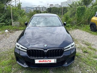 2020 BMW 5 серии 530i VII (G30/G31/G38) Рестайлинг, чёрный, 3850000 рублей, вид 4