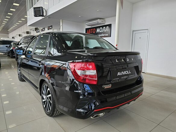 2025 Lada (ВАЗ) Granta Sport I Рестайлинг, чёрный, 1629000 рублей - вид 6