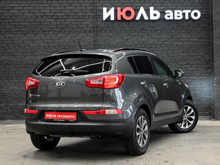 2013 Kia Sportage III, серый, 1350000 рублей, вид 4