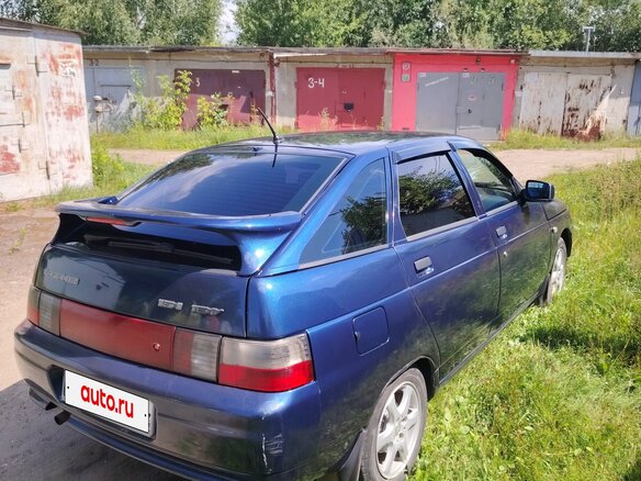 2007 Lada (ВАЗ) 2112, синий - вид 2