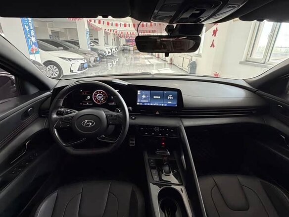 2022 Hyundai Elantra VII (CN7), серый, 1235000 рублей - вид 7