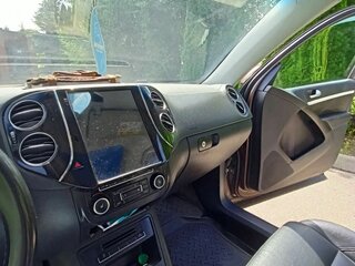 2014 Volkswagen Tiguan I Рестайлинг, коричневый, 1170000 рублей, вид 3
