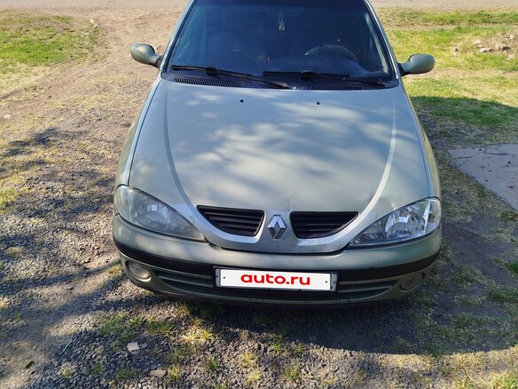 2002 Renault Megane I Рестайлинг, серый, 300000 рублей