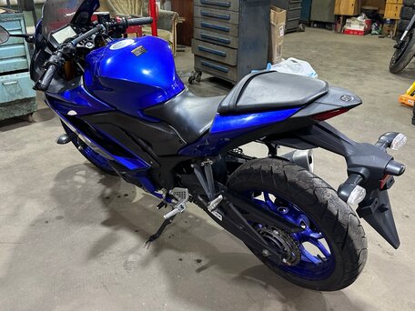 2019 Yamaha YZF-R25, синий, 470000 рублей, вид 5