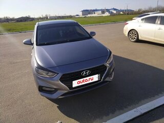 2017 Hyundai Solaris II, серый, 1100000 рублей, вид 4