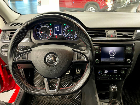 2019 Skoda Rapid I Рестайлинг, красный, 1398025 рублей - вид 13