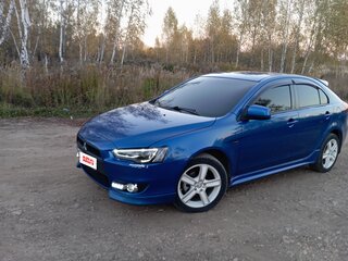 2008 Mitsubishi Lancer X, синий, 800000 рублей, вид 1