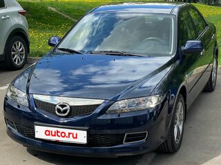 2007 Mazda 6 I (GG) Рестайлинг, синий, 1700000 рублей, вид 1
