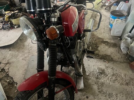 1986 Jawa 350/638, красный, 160000 рублей, вид 2