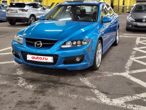 2006 Mazda 6 MPS, голубой, 900000 рублей