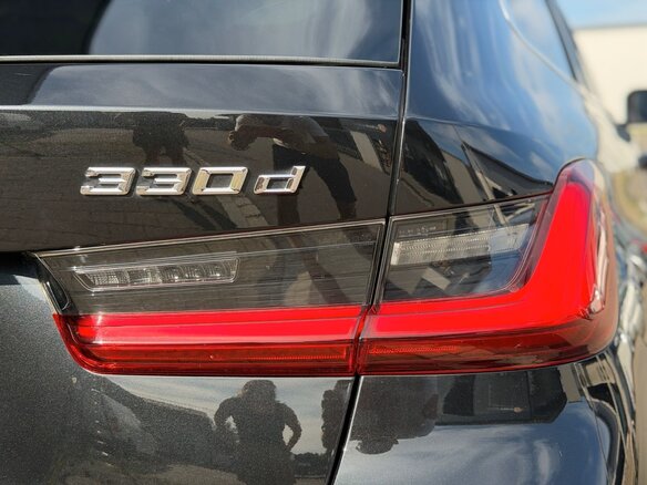 2023 BMW 3 серии 330d VII (G2x) Рестайлинг, чёрный - вид 9