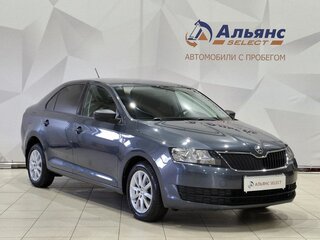 2017 Skoda Rapid I Рестайлинг, серый, 1220000 рублей, вид 1