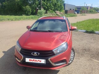 2021 Lada (ВАЗ) Vesta SW I, красный, 950000 рублей, вид 1