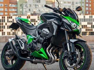 2014 Kawasaki Z 800, зелёный, 780000 рублей, вид 1