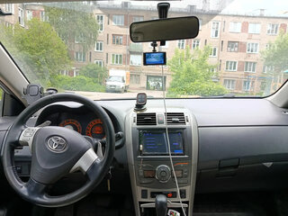 2008 Toyota Corolla X (E140, E150), голубой, 650000 рублей, вид 5