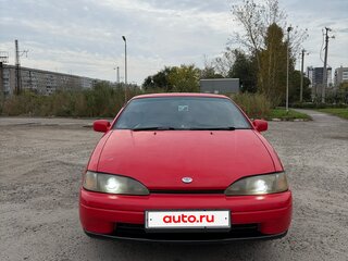 1991 Toyota Cynos I (L44), красный, 313000 рублей, вид 2