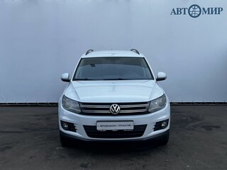2014 Volkswagen Tiguan I Рестайлинг, белый, 1135000 рублей, вид 2