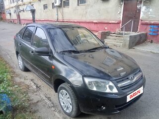 2014 Lada (ВАЗ) Granta I, чёрный, 395000 рублей, вид 3