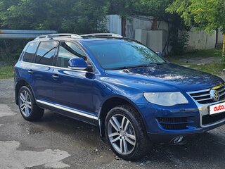 2007 Volkswagen Touareg I Рестайлинг, синий, 1000000 рублей, вид 1
