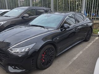 2022 Hyundai Sonata N-Line VIII (DN8), чёрный, 3000000 рублей, вид 1