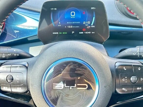 2025 BYD Dolphin 44.9 kWh I, синий - вид 11