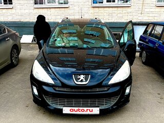 2008 Peugeot 308 I, чёрный, 310000 рублей, вид 1