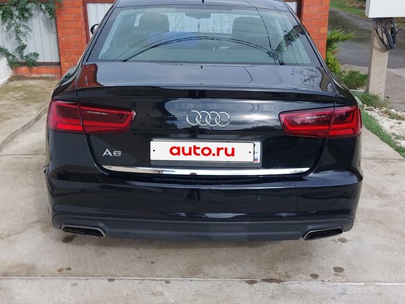 2016 Audi A6 IV (C7) Рестайлинг, чёрный, 1550000 рублей - вид 3