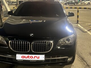 2011 BMW 7 серии Long 750Li xDrive V (F01/F02/F04), чёрный, 1190000 рублей, вид 4